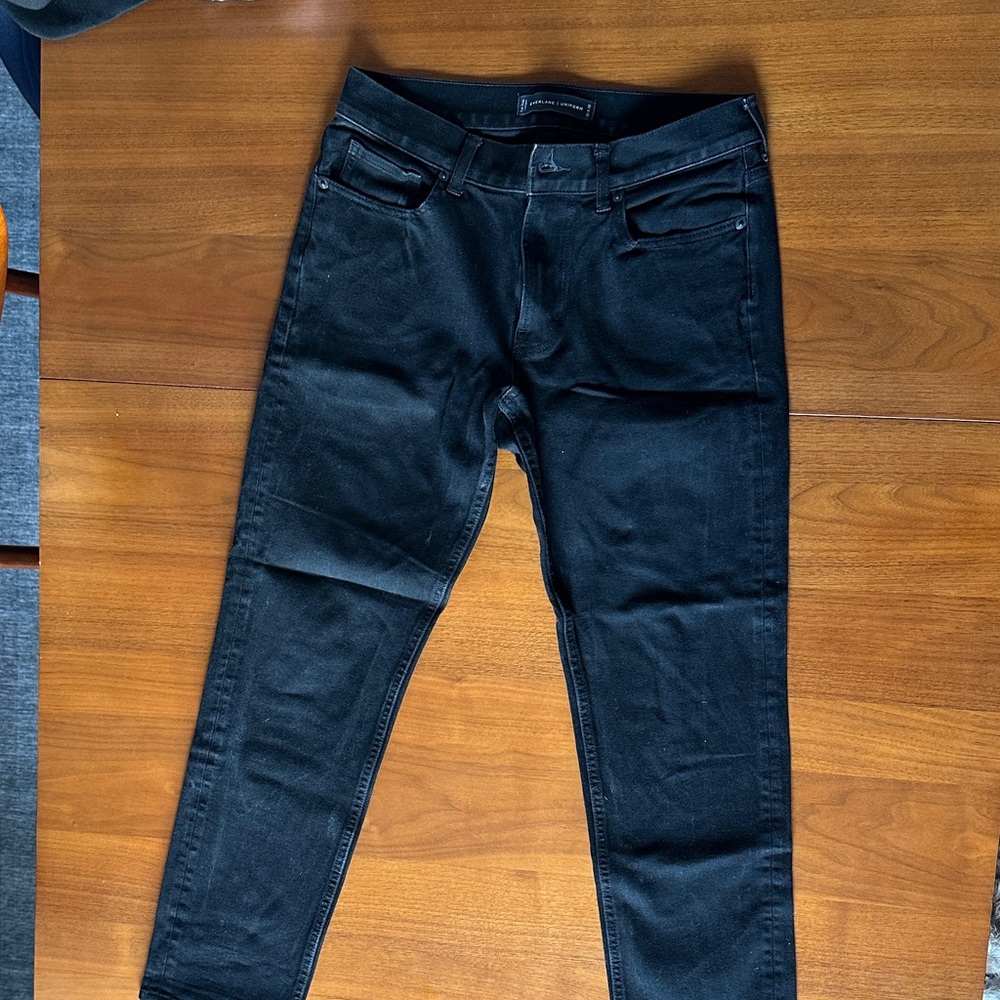 Everlane Uniform Men's Black Jeans